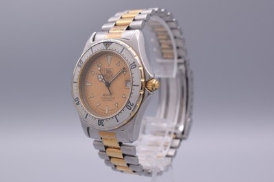 Excellent+++++]Tag Heuer Professional 2000 974.006 Gold Dial