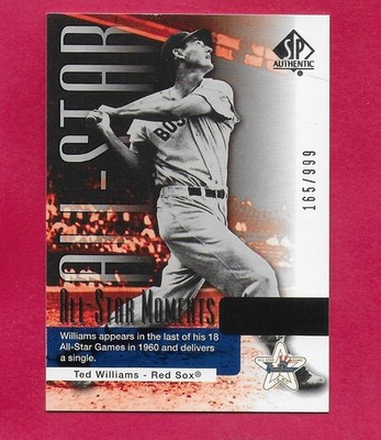 Ted Williams Diamond Kings/Donruss/Fleer Inserts & Parallels - YOU PICK - NRMT