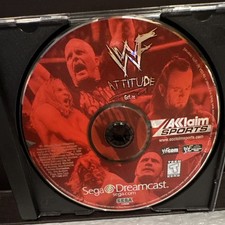 WWF Attitude Sega Dreamcast 1999 CD only