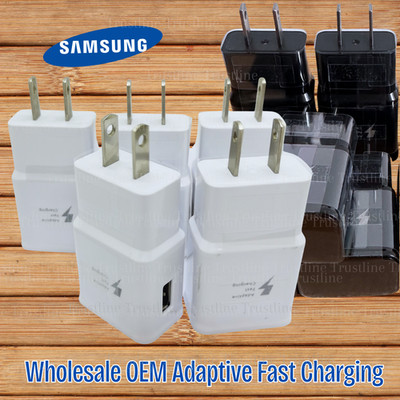 Lot 18W Adaptive Fast USB AC Wall Charger Android Power Adapter For Samsung Plug