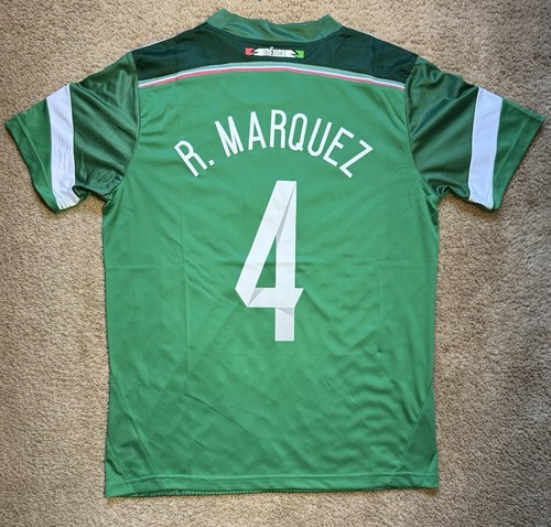 Maglia Home Mondiali 2014 Messico manica corta #4 Rafa Marquez - Taglia X-Large - Foto 2 di 2
