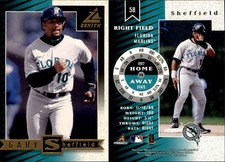 1998 Zenith (Pinnacle) - FLORIDA MARLINS Team Set