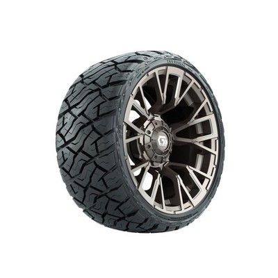 Set of 4 GTW 14'' Vandal Golf Wheels on 205/35-14 Maverick Low Profile A/T Tires