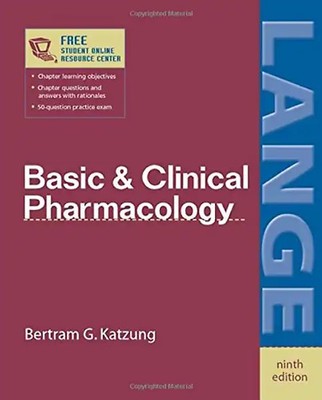 Basic and Clinical Pharmacology (Lange Medical Book) - Katzung, Bertram G.