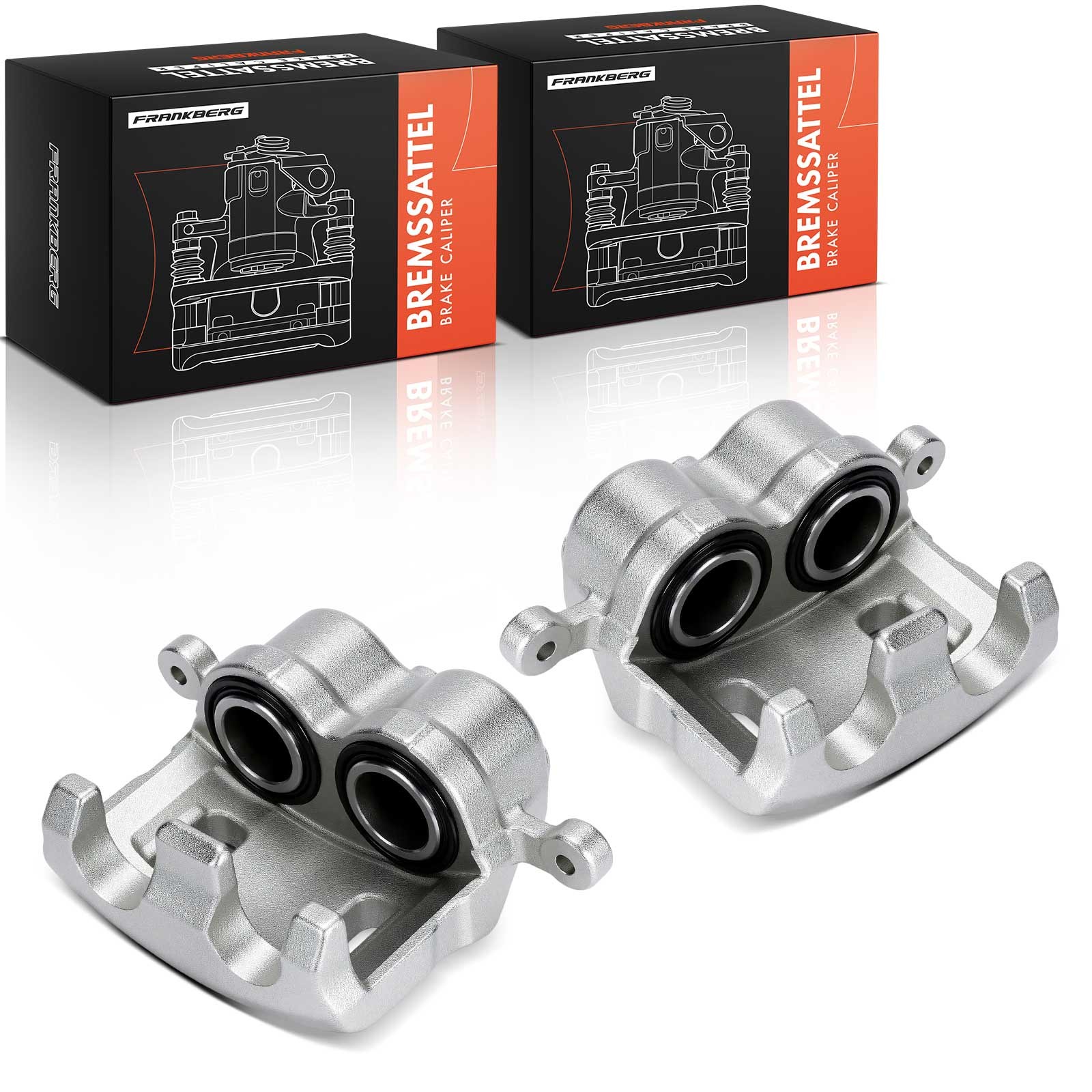 FRANKBERG 2x Brake Caliper for Hyundai Trajet FO Santa Fe SM Highway Front Side