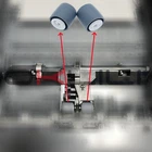 2 X Feed Pickup Roller for HP 7640 7645 6230 6830 6958 6960 6962 6968 6970 6978