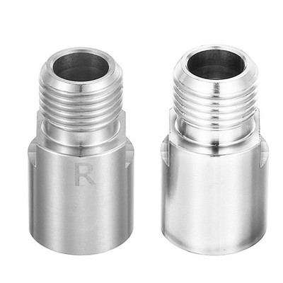 2lots Durability Aluminum Pedals Enlargers Mountain Bicycles Spacers Extension