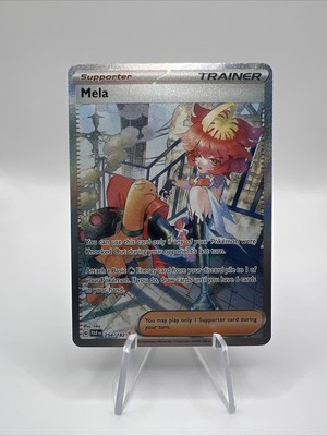 Pokemon TCG Mela 254/182 Special Illustration Rare Paradox Rift Full Art Trainer