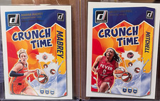 Panini 2025 WNBA Donruss Crunch Time Press Proof 2-Card Mabrey #13 Mitchell #6