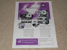 Roberts 1057, 997 Open Reel Ad, 1962, Articles, 1 pg, Lucille Ball,Dick Van Dyke