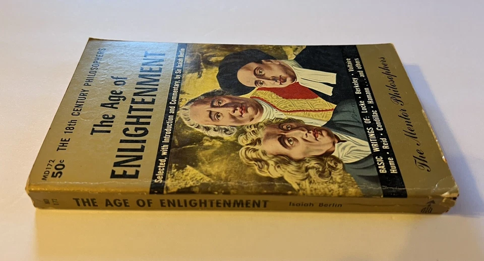 THE AGE OF ENLIGHTENMENT ed. by Isaiah Berlin vintage 1958 Mentor paperback Foto 2 de 4