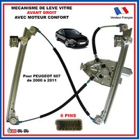 Fensterhebermechanismus Vorne Rechts Peugeot 607 9222Q0 922290 9222G8 9632242980