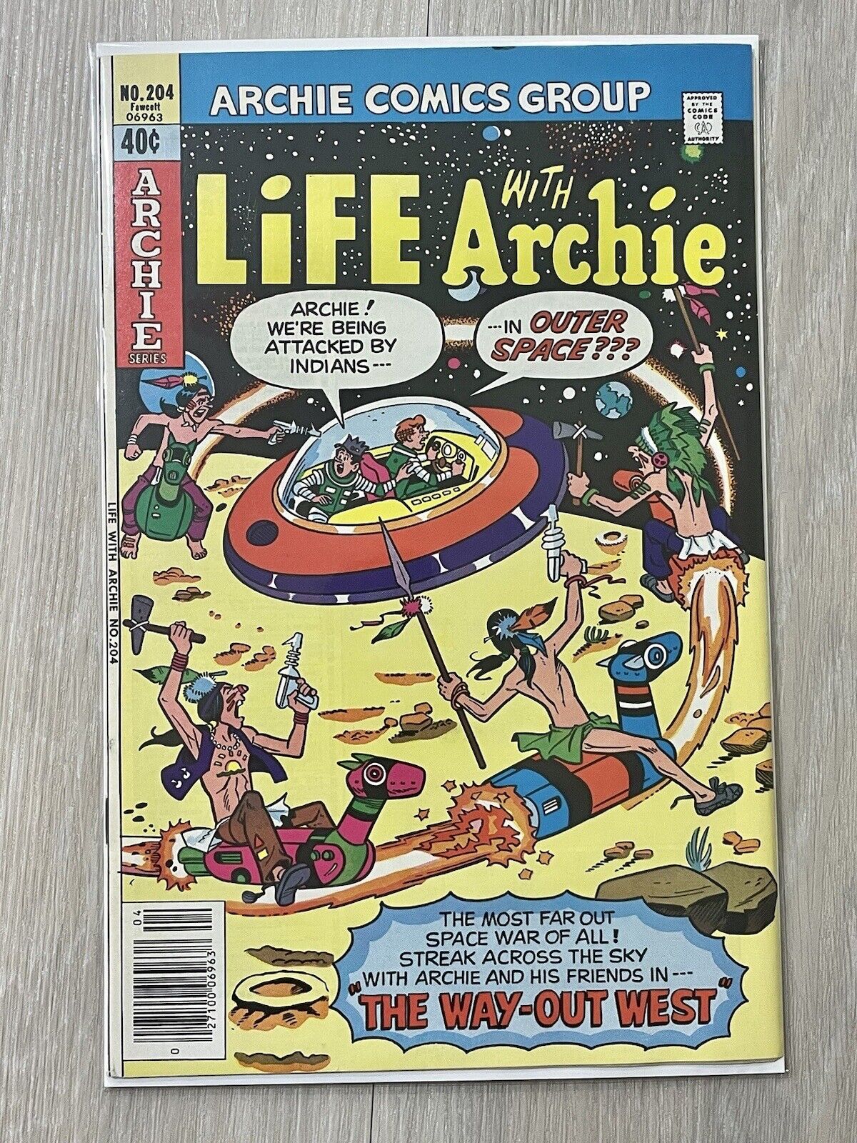 LIFE WITH ARCHIE #204 Archie Comics 1979 Vintage FANTASTIC COPY!!
