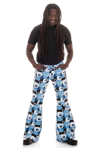 Comycom Pantalone Uomo a Bacchetta STAR TV Blu - Foto 1 di 7