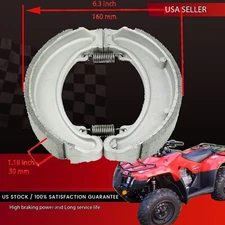 Rear Brake Shoes For Honda TRX 300 FW Fourtrax 300 (4WD) 1988-2000 1999 1998