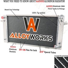 3 Row Radiator Fits 1987-1998 Land Rover Range Rover Discovery I II 3.9L 4.0L