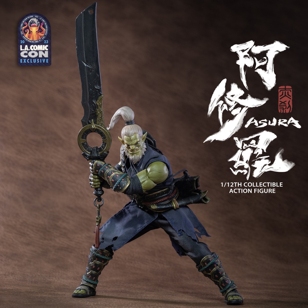 New VTOYS 1/12 ASURA LACC23 Green Deluxe Ver Action Figure 6in