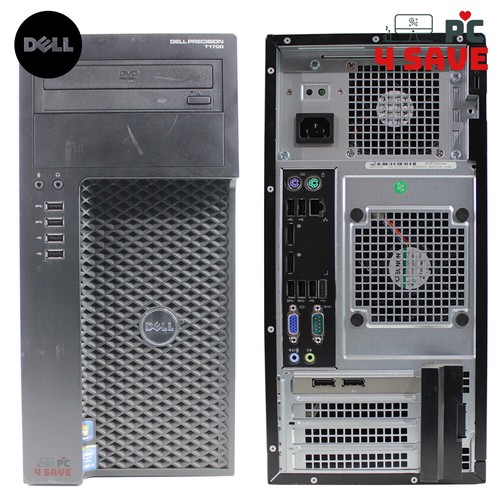 Dell Precision T1700 Xeon E3-1226 V3/ 16GB RAM/ 628GB (SSD+HD) Workstation NO OS - Picture 3 of 3