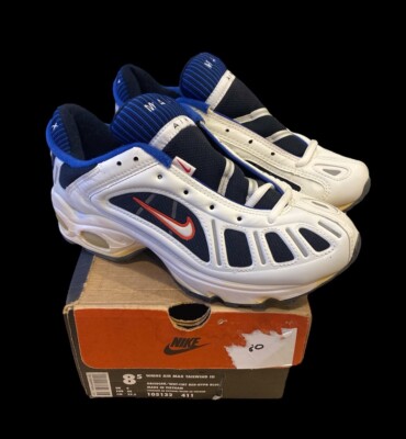 8121) 1998 Nike Air Max Tailwind III 3 Obsidian 105132-411 Women s Size 8.5 RARE