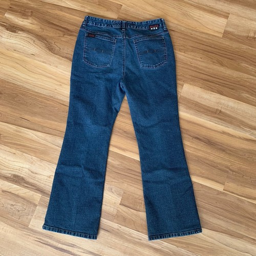Mudd Yo! Girls Jeans Blue Size 14.5 Flare W29 Inseam 25” 90s Indiegirl VTG Y2K - Picture 7 of 11