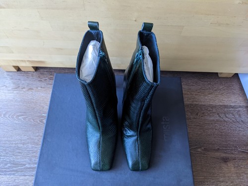 MIISTA Marselle Leather Heeled Boots size 35 - Picture 4 of 11