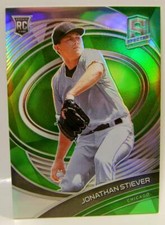JONATHAN STIEVER RC ROOKIE CARD /30 GREEN BASE CARD SPECTRA BASEBALL PANINI 2021