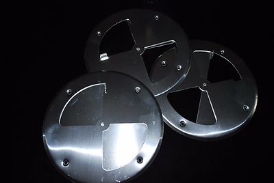 three (3) smoker,grill,bbq,wood stove,vent ,ajustable ,damper, 8 INCHES