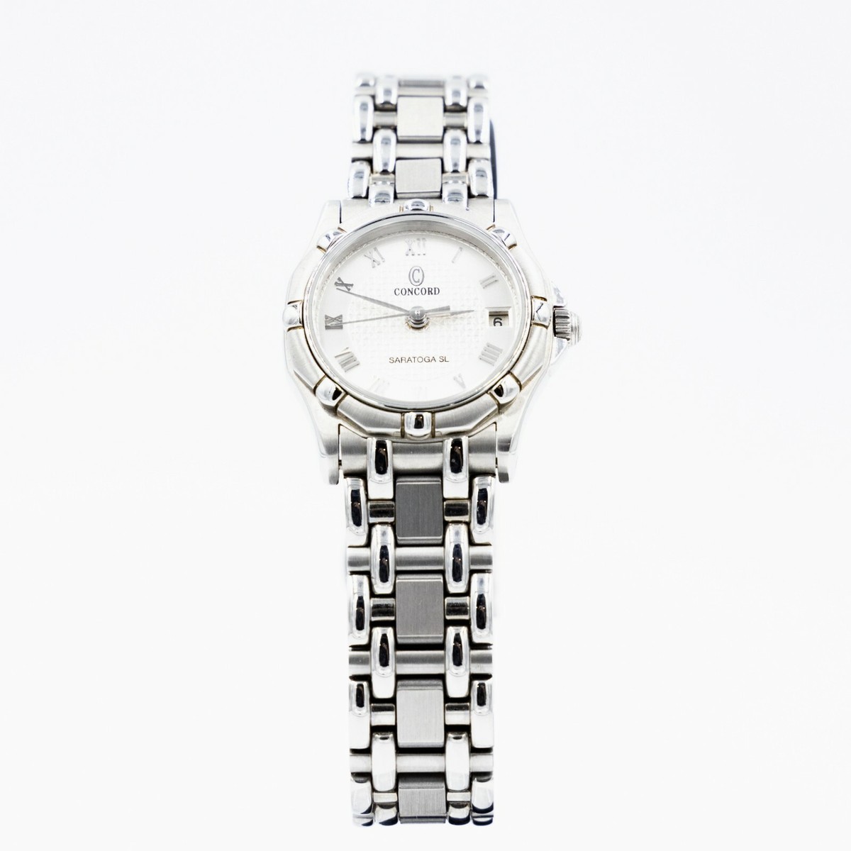 時計 CONCORD SARATOGA SARATOGA K18YG/SS DIAMOND 30mm | 【公式】コンコルド・ウォッチ