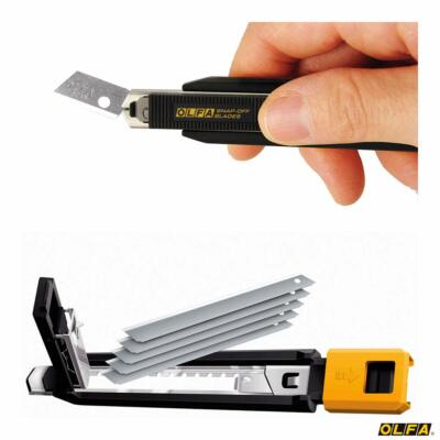 OLFA Small Utility Knife Cutter with Spare Box 191B Blade 9mm S-type MZ-S JAPAN
