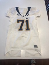 Game Worn Used Nike Cal Golden Bears Football Jersey #71 Size 46