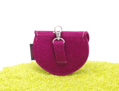 Filz Dirndl Tasche Rosa Le Novita Geldbeutel Börse Dirndltasche