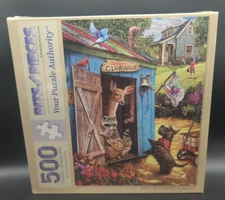 New Bits And Pieces- What's The Password?  Secret Clubhouse 500 Pieces Puzzle