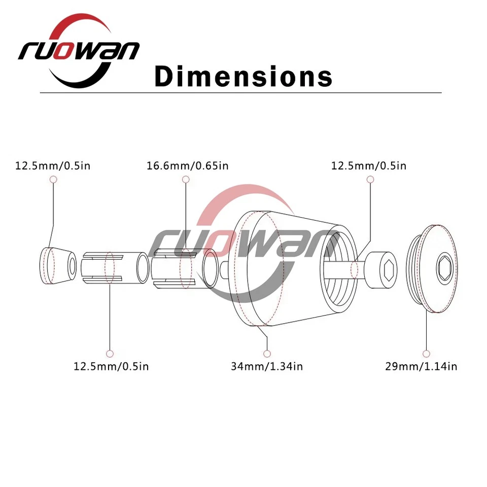 Para KAWASAKI NINJA 650 650R 2006-2023 CNC Manija Empuñaduras Tapa Freno Embrague Palancas Foto 4 de 4