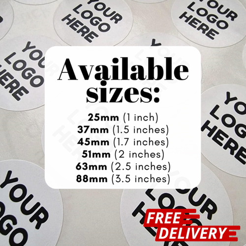 Personalised Logo stickers Labels, LOGO Printed Round CIRCLE STICKERS labels - 第 1 支影片,共 1 支