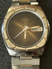 Vintage Seiko Men’s Watch Automatic 7006-7219 Original Bracelet Brown Face nice