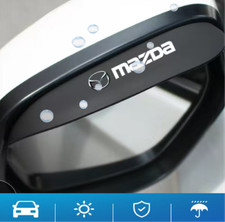 2pc Rear View Mirror Rain Board Eyebrow Sun Visor For Mazda Car Accessories 2pc Rear View Mirror Rain Board Eyebrow Sun Visor For Mazda Car Accessories