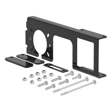 CURT 58000 Easy-Mount Wiring Bracket for 4, 5-Flat & 6, 7-Round (2" Receiver)
