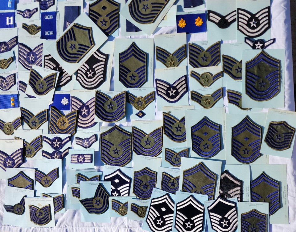 USAF United States Air Force Patch Lot - 150 USAF Patches - All in VG ...