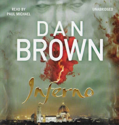 DAN BROWN - Inferno - Unabridged CD Audio Book - Robert Langdon #4 - 17 hours