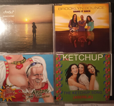 4 Maxi-CDs++DJ ÖTZI, DARIO G, BROOKLYN BOUNCE, LAS KETCHUP++1995-2004++gut.Zust.