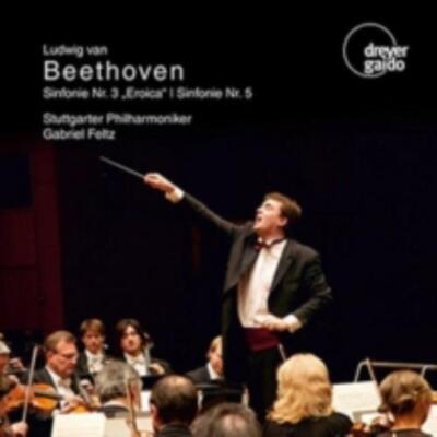 BEETHOVEN/STUTTGARTER PHILHARMONIKER/FELTZ: SYMPHONIES NOS. 3 & 5 - CD