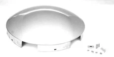 Front Hub Cap for Peterbilt 5 Even Notches Dome Stainless 1" Lip UP#20119 Each