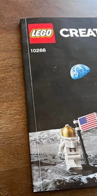 Lego Apollo 11 Lunar Landing Set 10266 INSTRUCTIONS ONLY