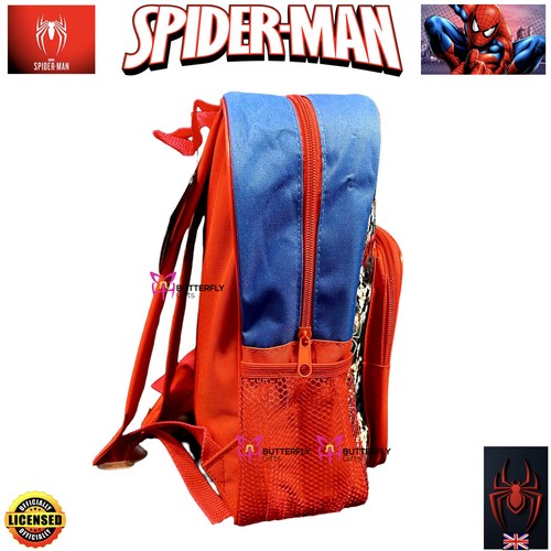 Niños Niños Bolso Escolar Mochila Bolso Mensajero Vengadores Batman DC Spiderman - Imagen 62 de 80