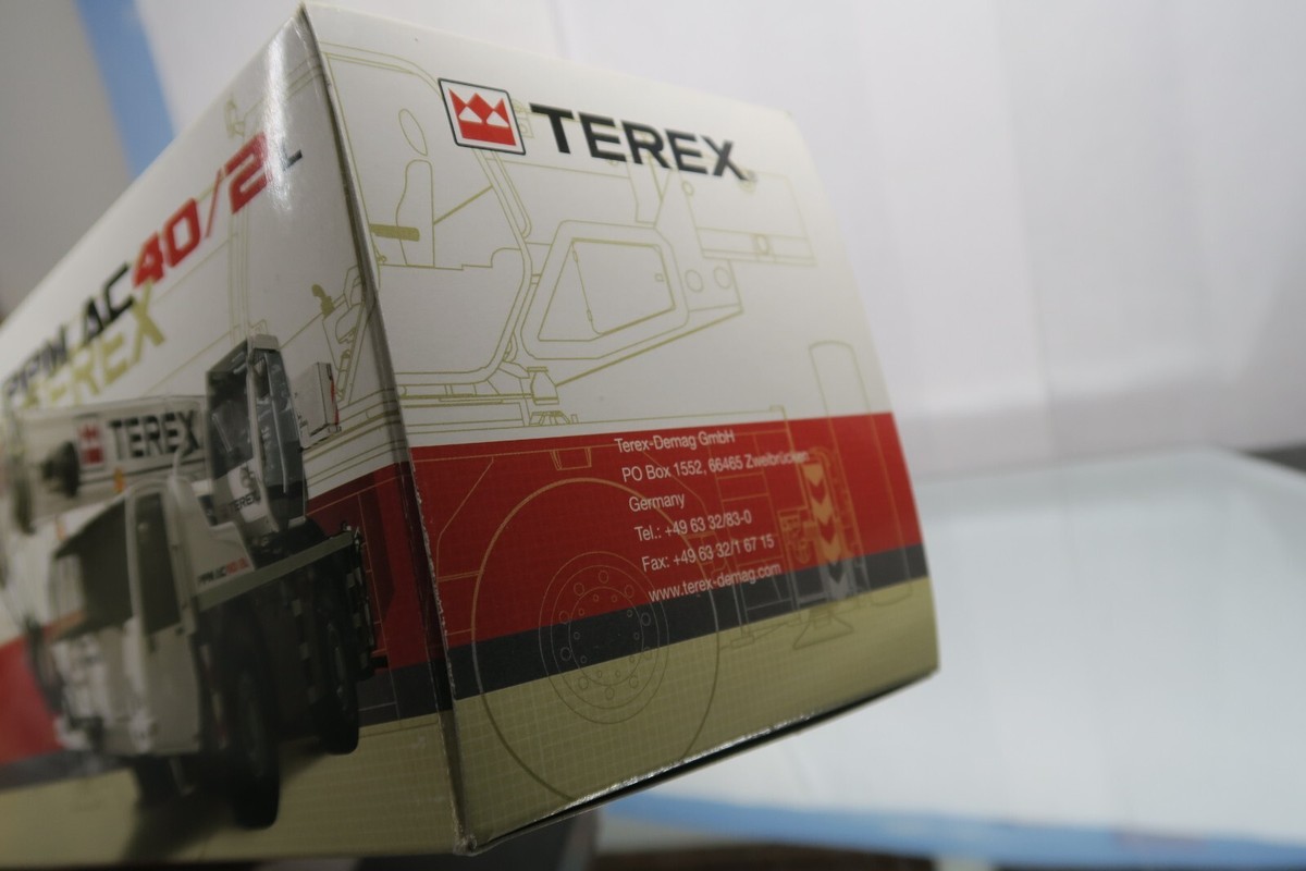 NZG 1/50 SCALE #712 TEREX PPM AC40/2L ALL TERRAIN CRANE VERY