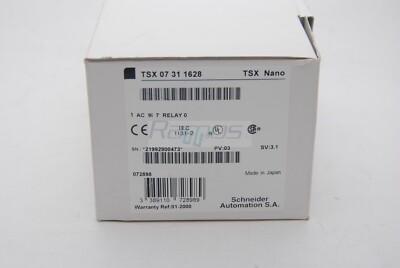 TSX 07 31 1628 Schneider Modicon SPS Nano 9 INPUT 10 OUTPUT 30VA 100-240VAC