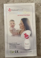 New NatureBond 100 Food Grade Silicone Breast Pump w/ Stopper Small  Portable