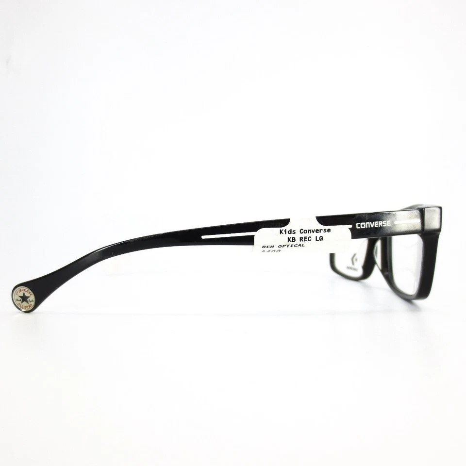 Оправы для очков Converse A400 черные белые прямоугольные с полным ободком 51-17-135 - Изображение 4 из 4