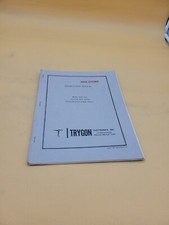 TRYGON MODEL RS40-10A SILICON RACK SERIES INSTRUCTION GUIDE MANUAL BOOK 
