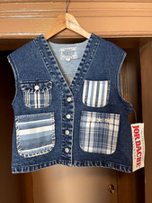 Vintage Deadstock Jordache Denim Vest SZ Medium